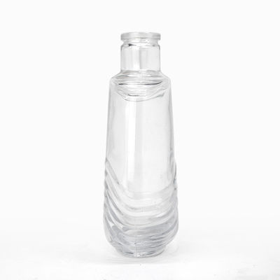 750 ml bouteilles en verre rondes et claires de 700 ml pour le whisky et le cognac TJ008