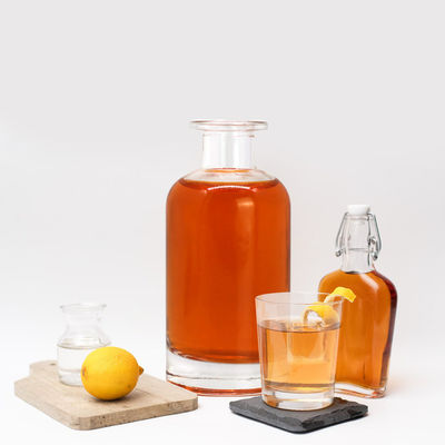 700 ml 750 ml verres personnalisés pour les bouteilles de vodka whisky rhum gin liqueur