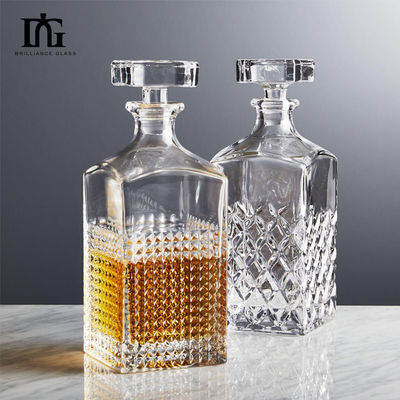 Vitrage 250 ml/500 ml/700 ml/750 ml Bouteille à vin rouge Matériau du corps