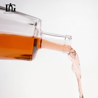 Matériau de base Verre 50 ml 350 ml 700 ml 750 ml 1000 ml Bouteille de vodka pour boissons