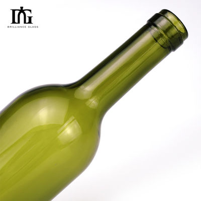 Bouteille en verre de vin de 270 ml 350 ml 500 ml 750/1000 ml avec bouchon à vis de liège 077