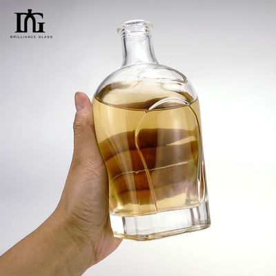 080 Bouteille en verre avec étanchéité en liqueurs et boissons 500 ml/700 ml/750 ml