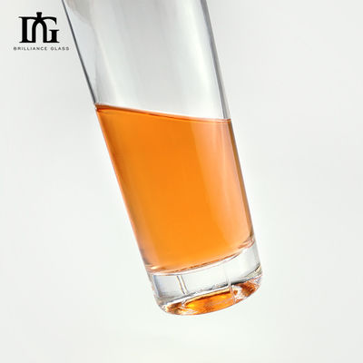 700 ml bouteille en verre clair pour alcool Whisky Tequila Xo Spirits Vodka Gin Rum Brandy