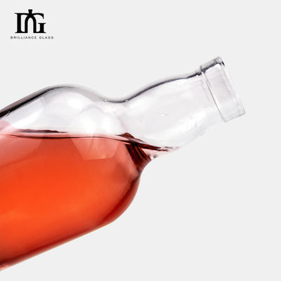 Bouteille de verre vide pour alcool vodka gin 330 ml 500 ml 700 ml 750 ml