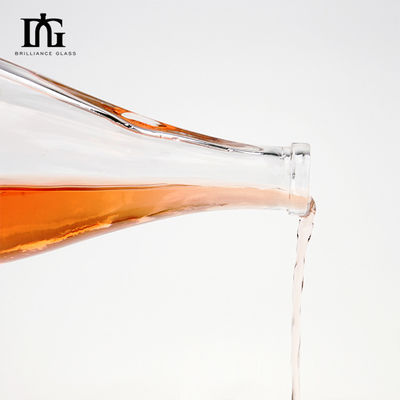 500 ml de liqueur de vodka claire et vide 700 ml de gin, de rhum et d'alcool Bouteilles en verre pour thé et liqueurs
