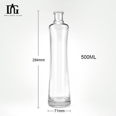 700 ml 750 ml bouteille de vodka de flint pour la bière