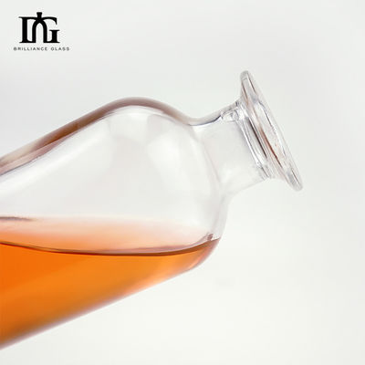 Bouteille en verre pour le whisky, le rhum, la tequila, la vodka, le gin, le cognac 200 ml, 300 ml, 500 ml, 700 ml